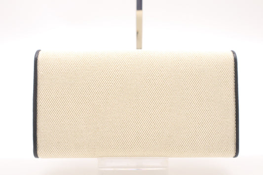 LOUIS VUITTON M81305 Canvas Porte-Feuille Capucine Ivory with Box & Storage Bag Wallet