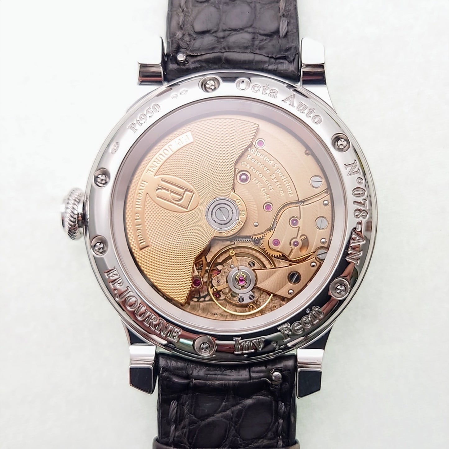 F.P.Journe Octa Reserve de Marché 078-AN Automatic PT950 Men's Watch