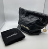 CHANEL 22 Black W35 Serial LEJ7CHGE Shoulder Bag