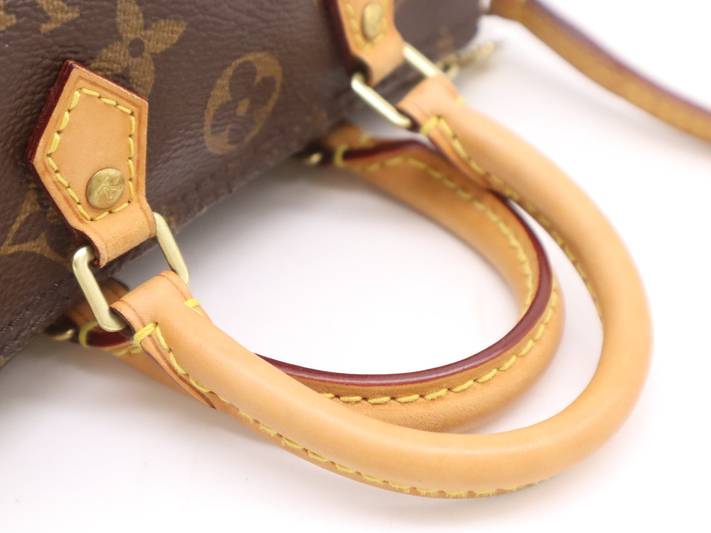 LOUIS VUITTON M81085 Monogram Nano Speedy Shoulder Bag