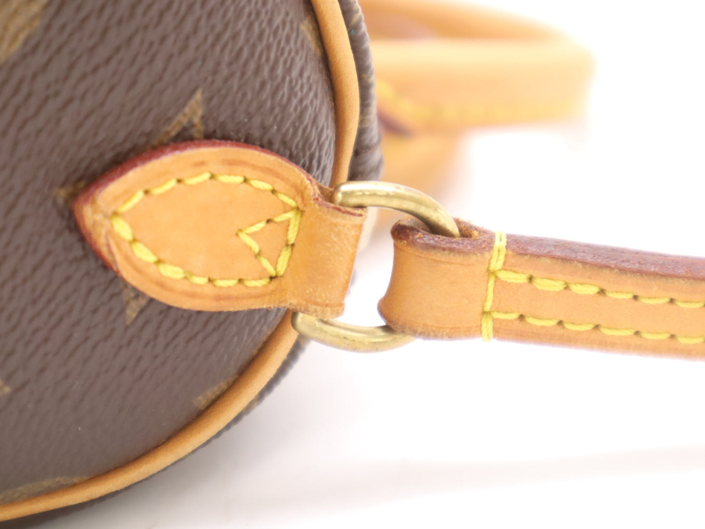 LOUIS VUITTON M81085 Monogram Nano Speedy Shoulder Bag