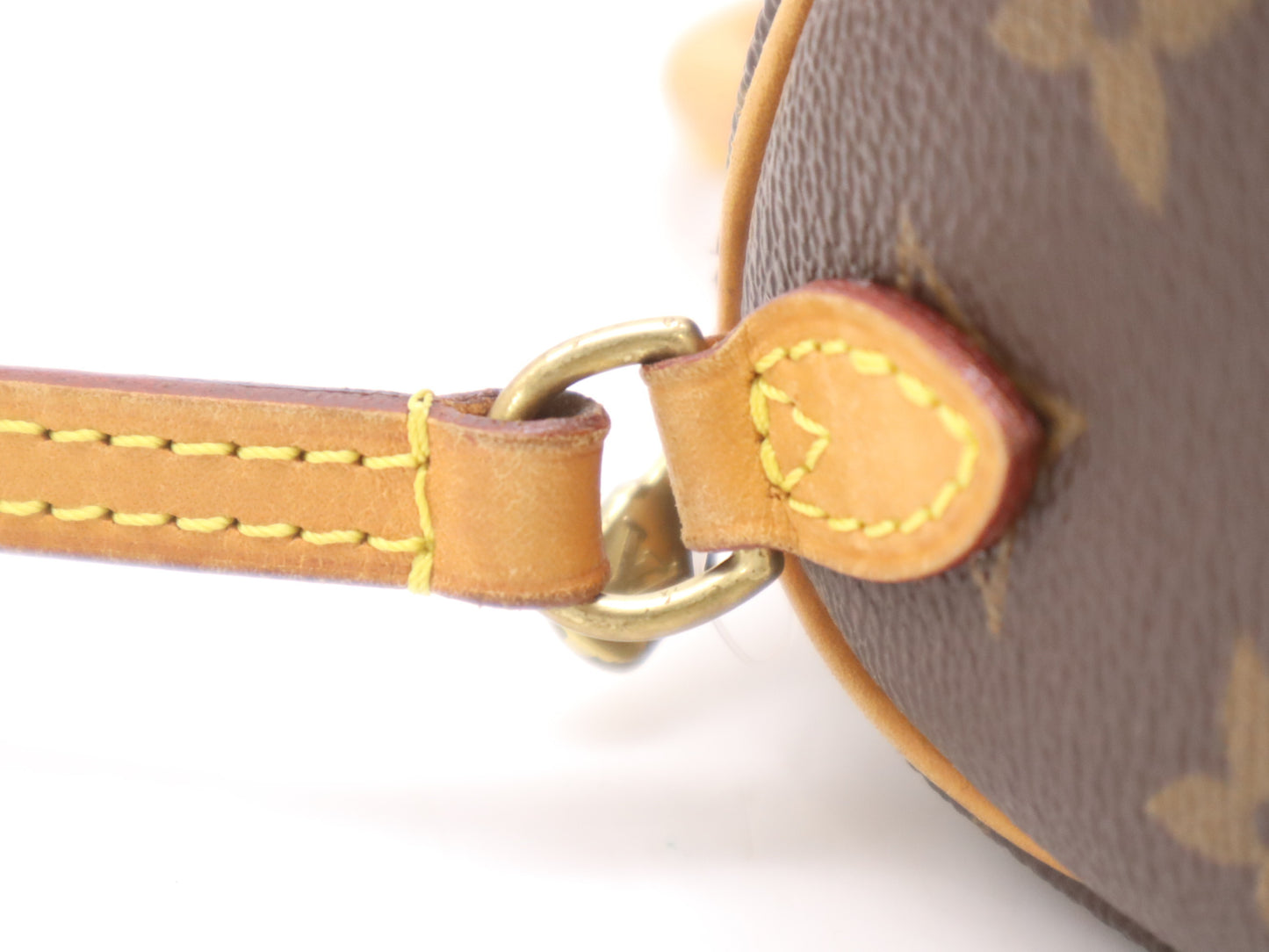 LOUIS VUITTON M81085 Monogram Nano Speedy Shoulder Bag