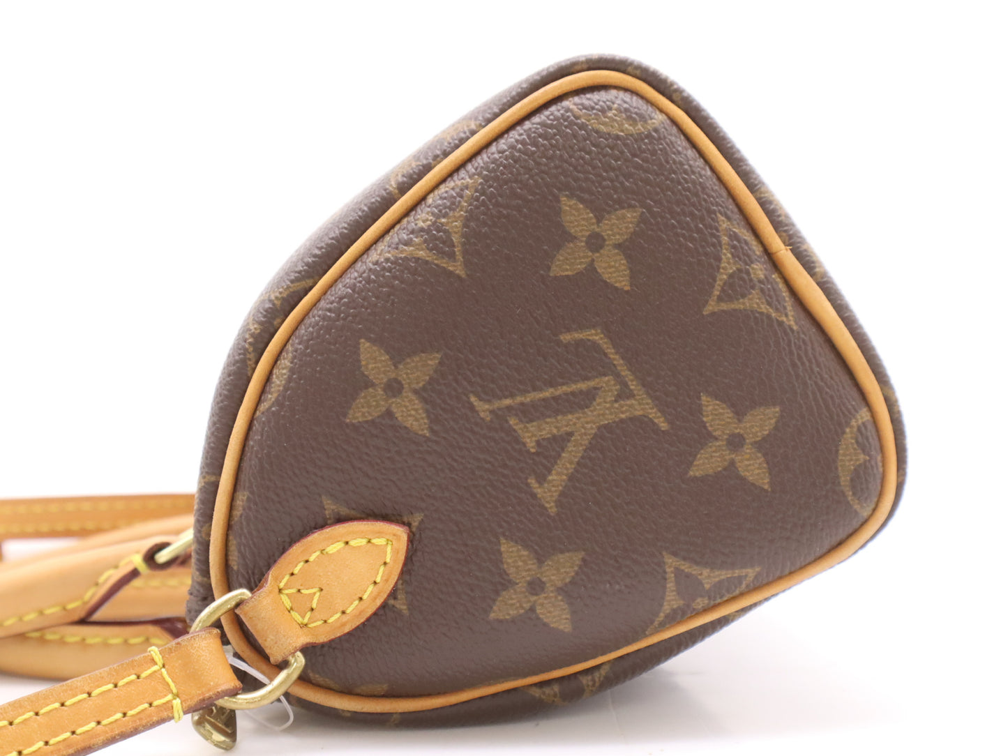 LOUIS VUITTON M81085 Monogram Nano Speedy Shoulder Bag