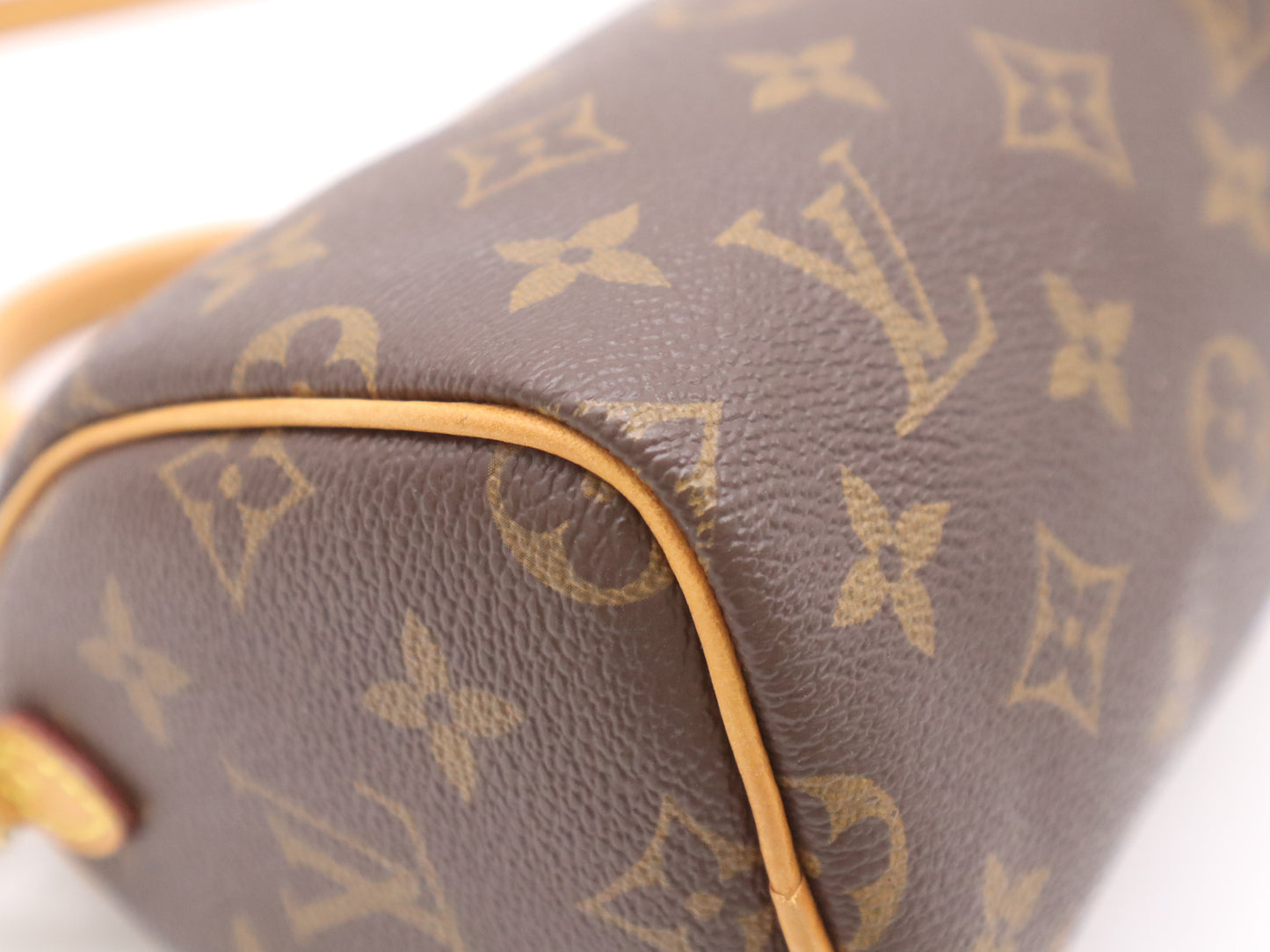 LOUIS VUITTON M81085 Monogram Nano Speedy Shoulder Bag