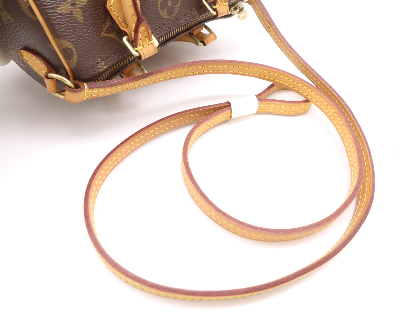 LOUIS VUITTON M81085 Monogram Nano Speedy Shoulder Bag