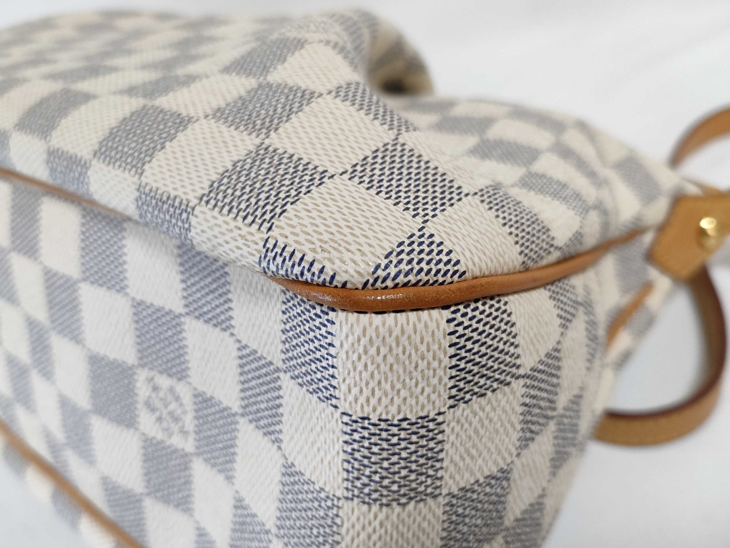 LOUIS VUITTON Siracusa PM Damier Azur Shoulder Bag N41113