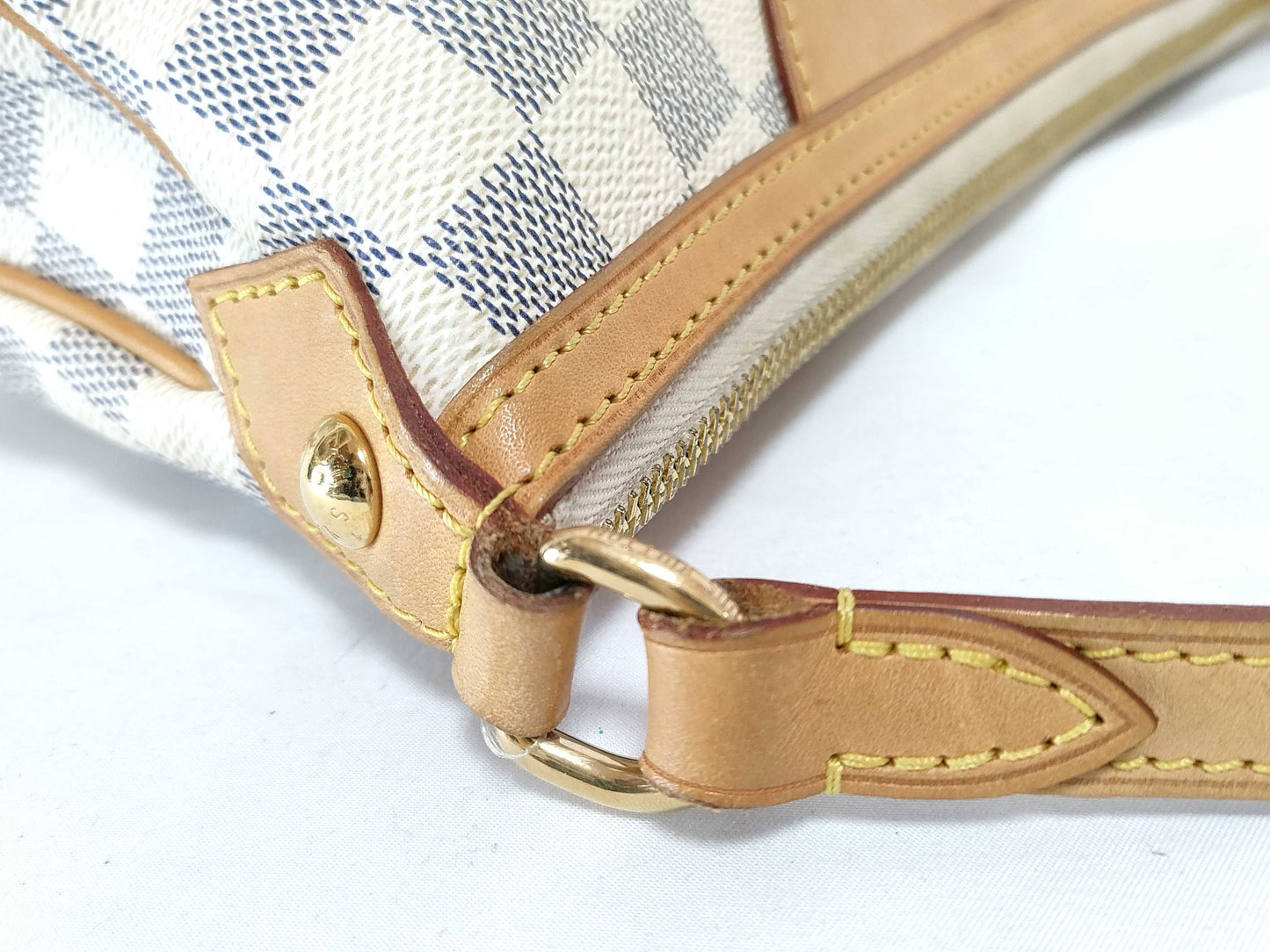 LOUIS VUITTON Siracusa PM Damier Azur Shoulder Bag N41113