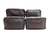 LOUIS VUITTON 4-Piece Monogram True Toilet Second Bag Set