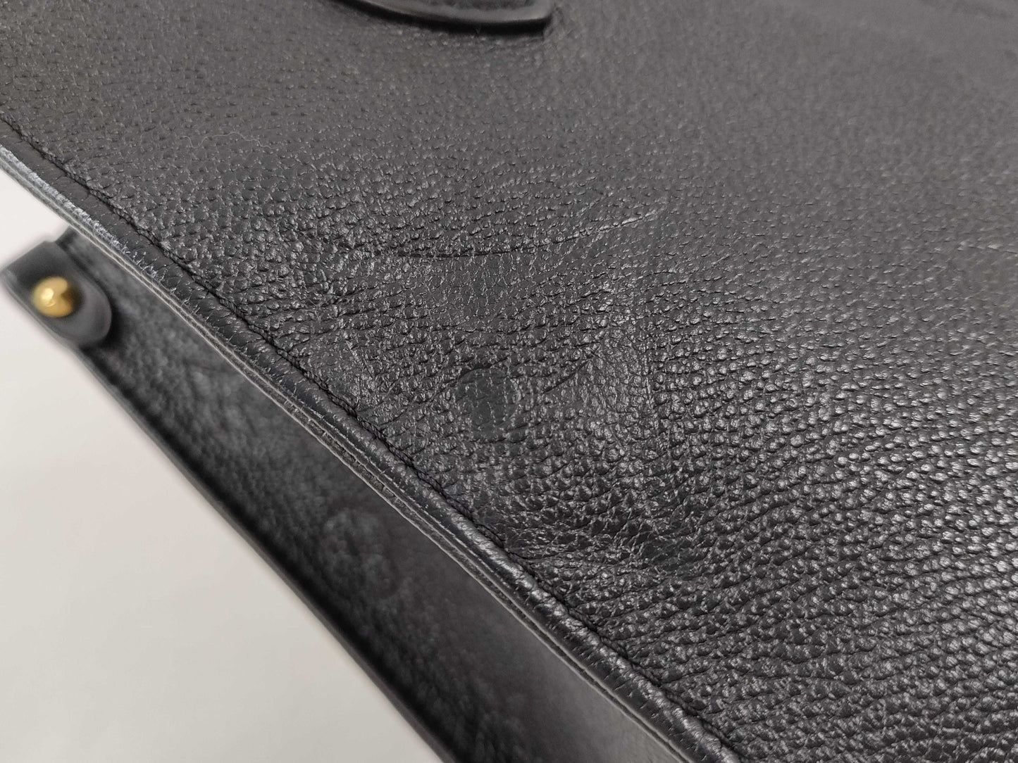 LOUIS VUITTON M45653 Empreinte On-the-Go PM Noir Handbag