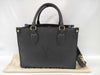 LOUIS VUITTON M45653 Empreinte On-the-Go PM Noir Handbag