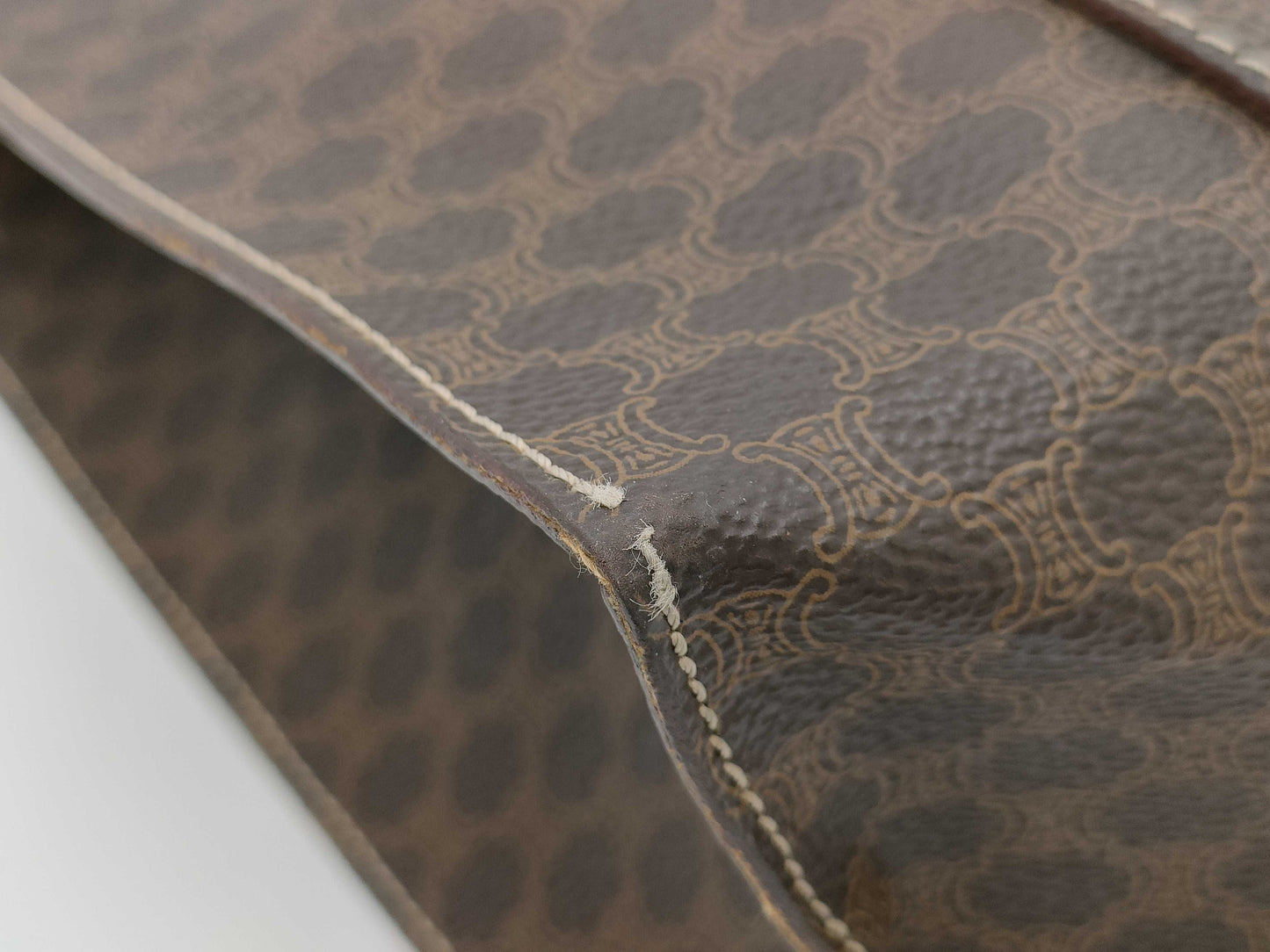 CELINE Macadam Vertical Tote Bag