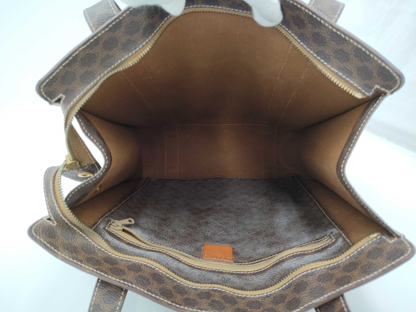 CELINE Macadam Vertical Tote Bag