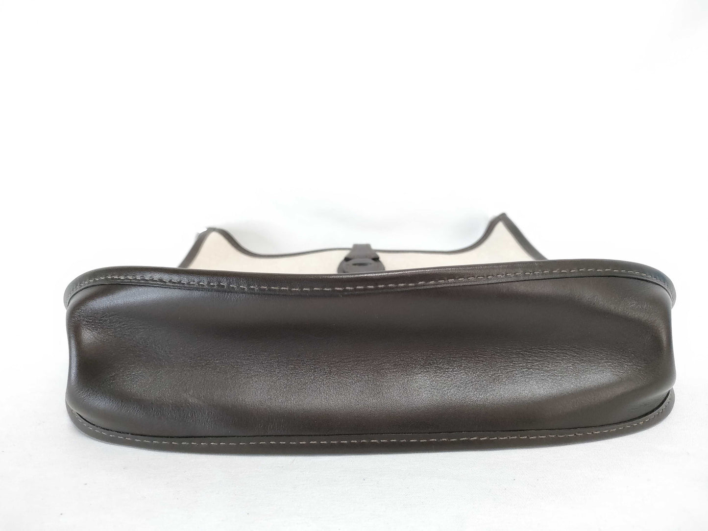 HERMES Evelyn 1PM Shoulder Bag, D Stamp, Toile