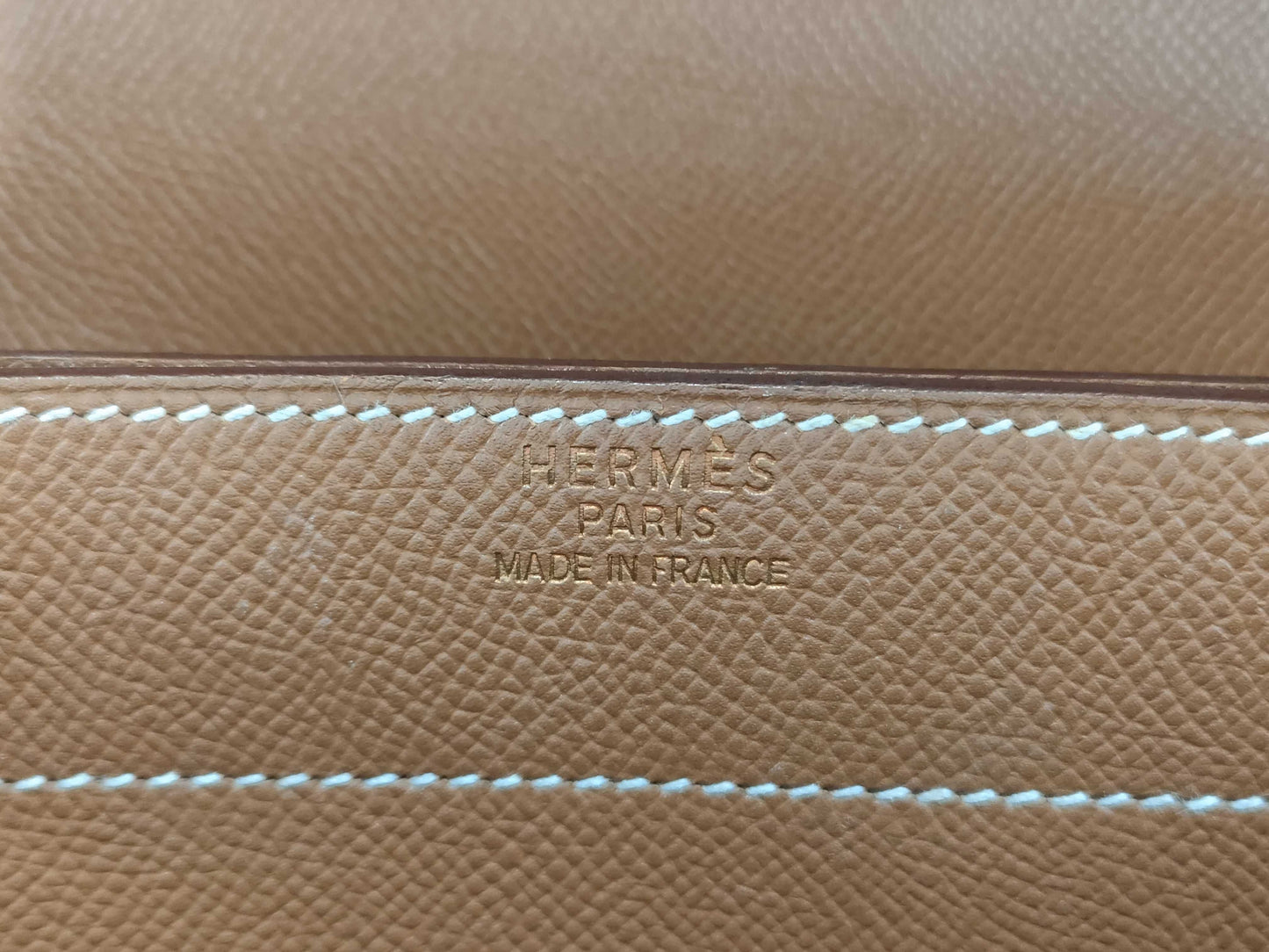 HERMES Kelly Depeche 38 Handbag Engraved □B Business Bag