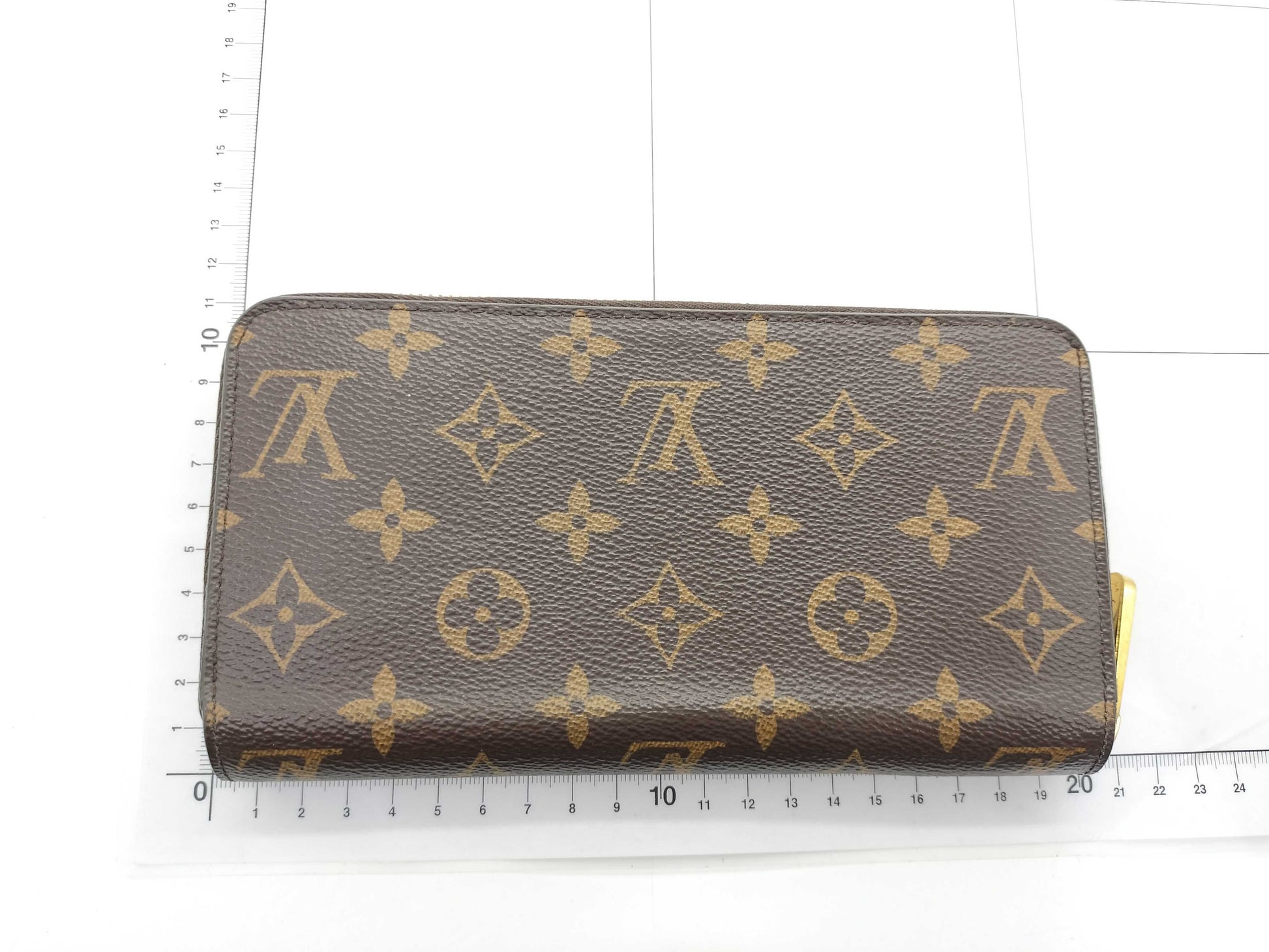 LOUIS VUITTON Louis Vuitton Monogram Zippy IC Tag Rose Vuitton G Hardware LM4189 Wallet
