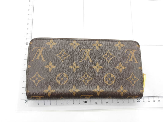LOUIS VUITTON Louis Vuitton Monogram Zippy IC Tag Rose Vuitton G Hardware LM4189 Wallet