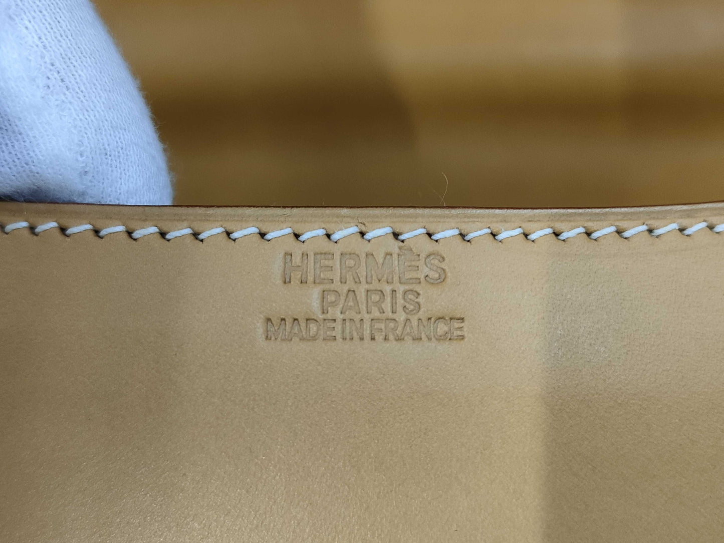 HERMES Constance 24 Swift Biscuit Shoulder Bag with D Stamp