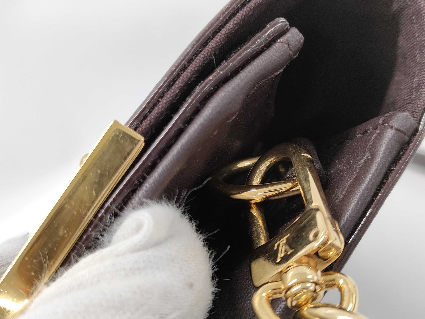 LOUIS VUITTON BAG VERNIS MONOGRAM ROSSMORE MMPATENTFRANCE Shoulder Bag