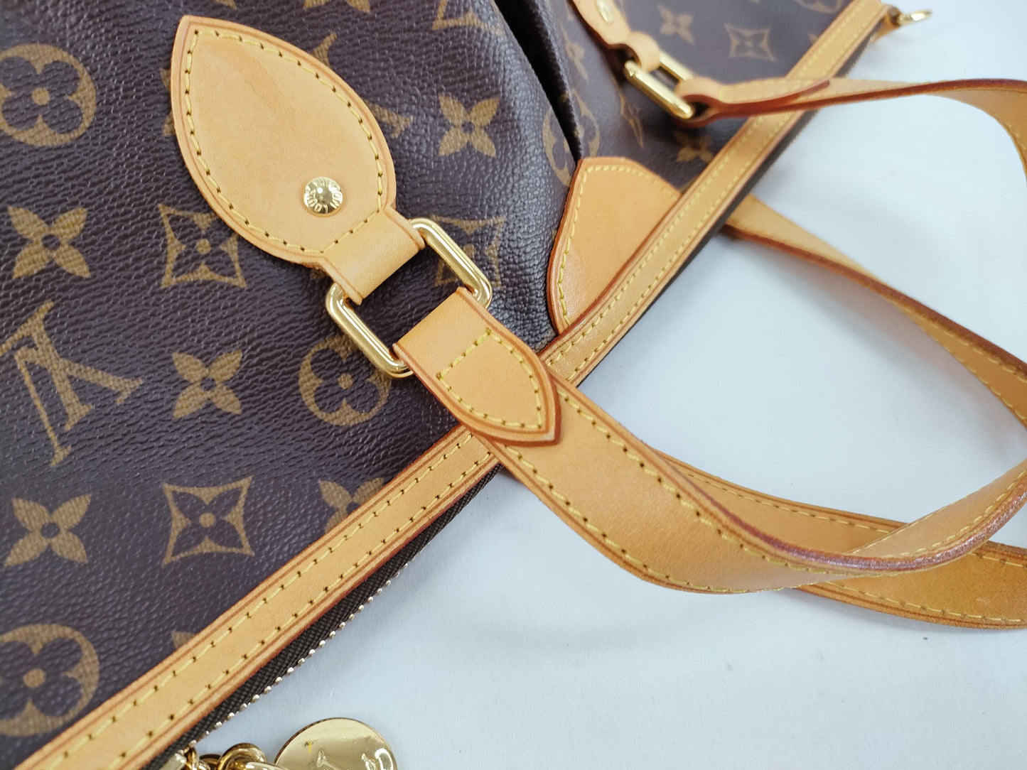 LOUIS VUITTON Palermo PM Handbag M40145 SR3077