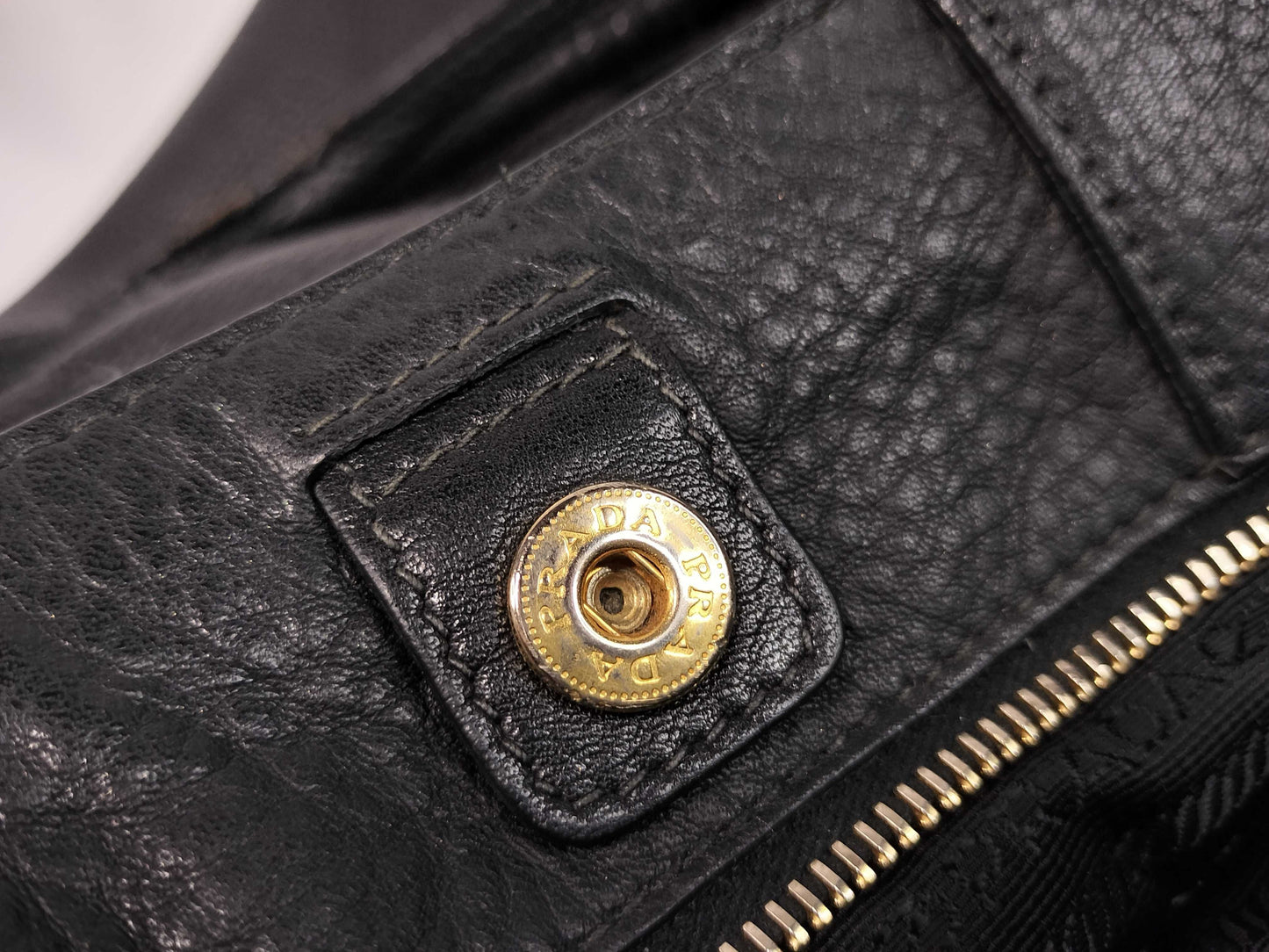 PRADA Prada leather tote bag