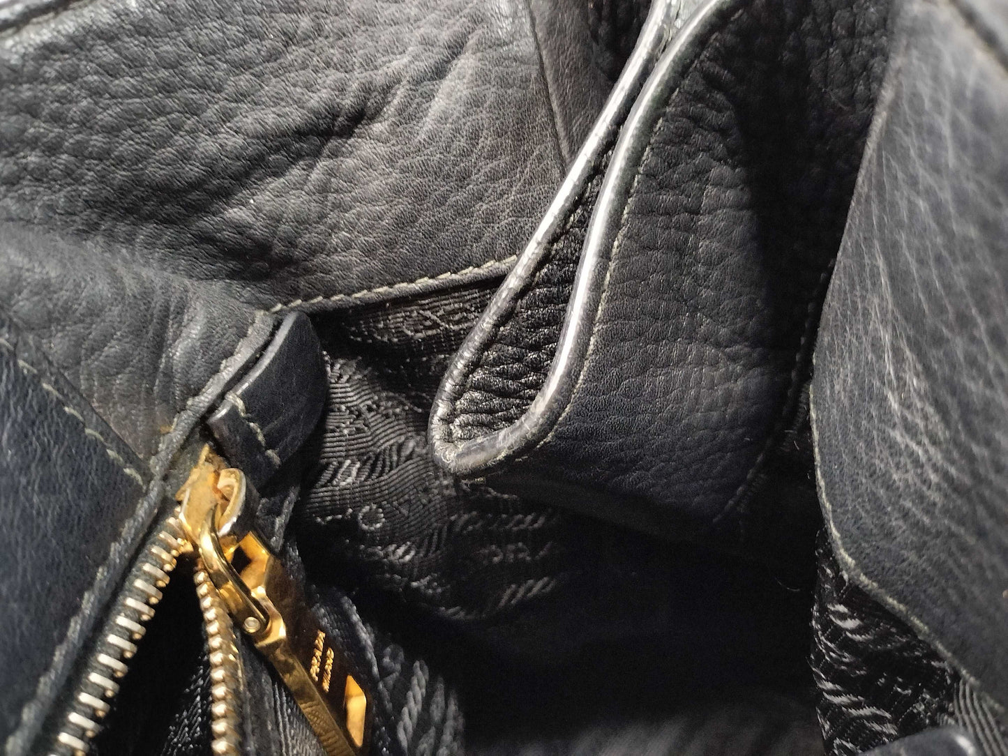 PRADA Prada leather tote bag