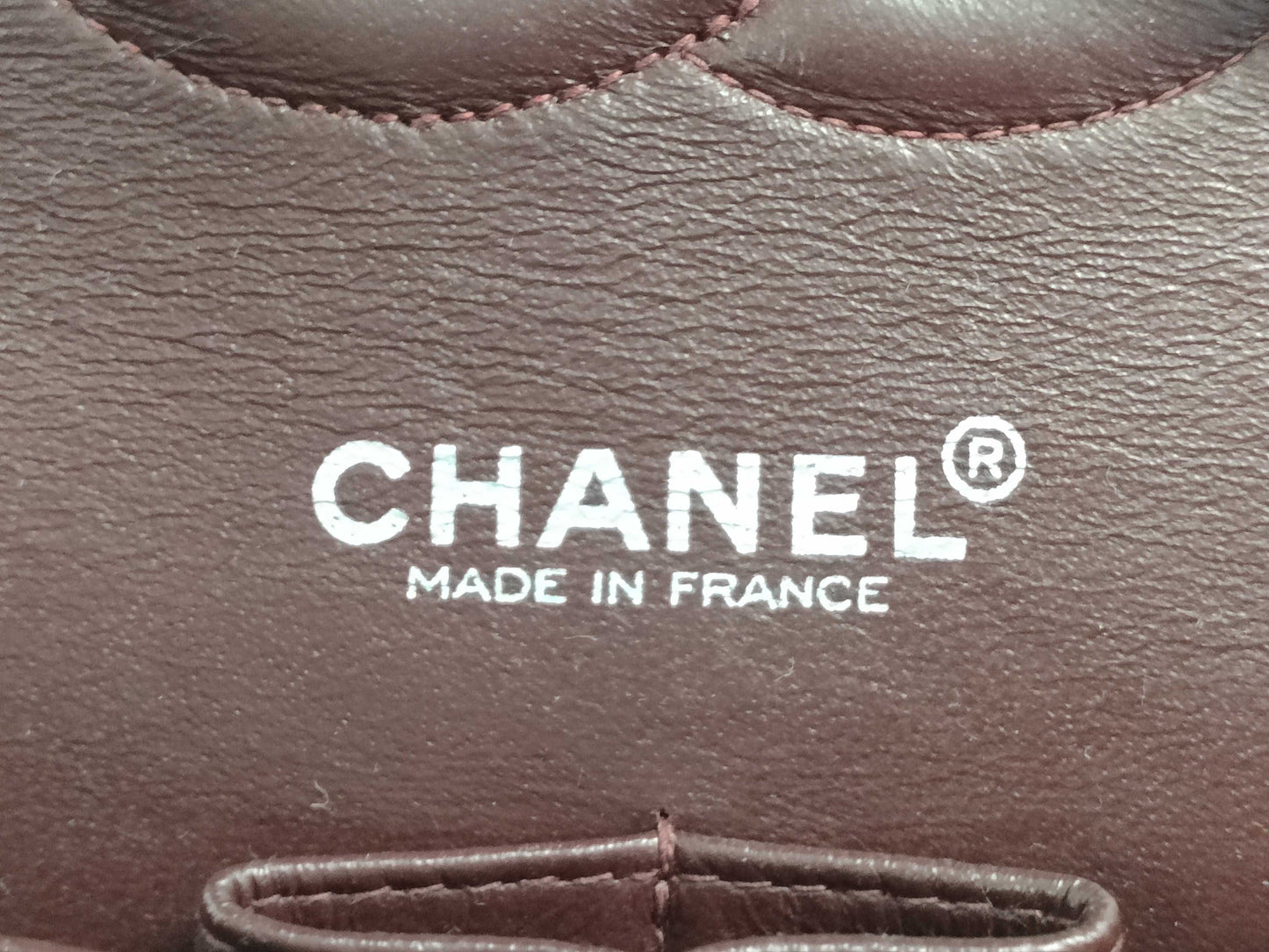 CHANEL Chain Shoulder Bag / Matelasse / 25cm / Double Flap / Lambskin / Black / Card Sticker Included, No. 6