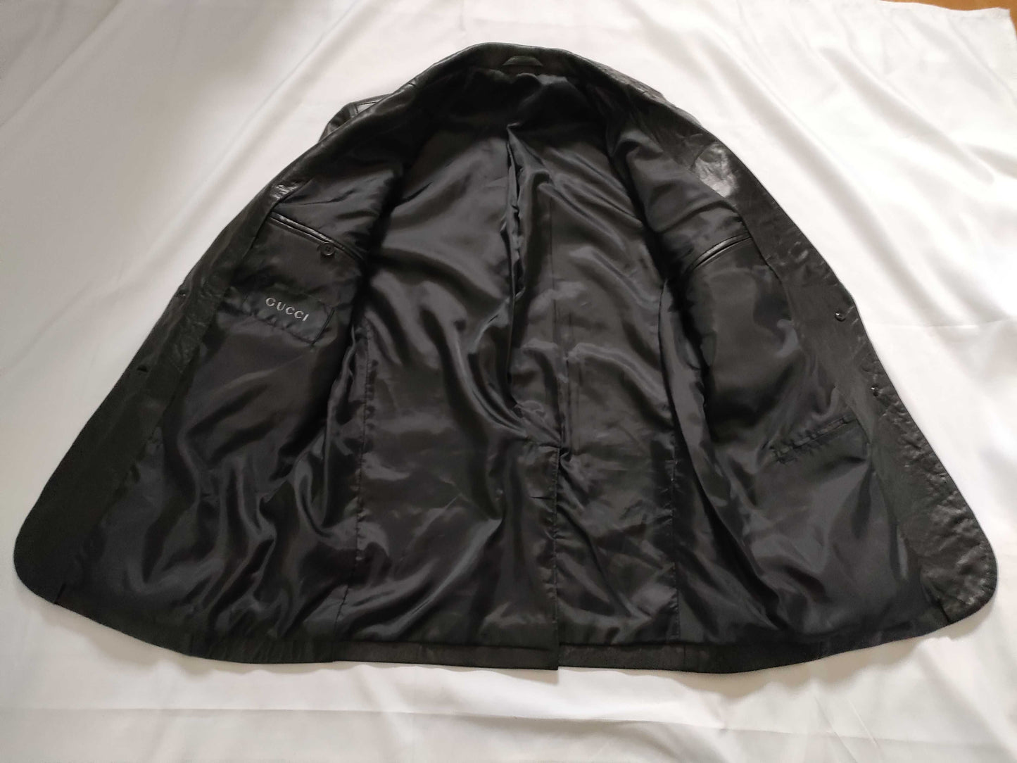 GUCCI Leather Jacket Black Tom Ford