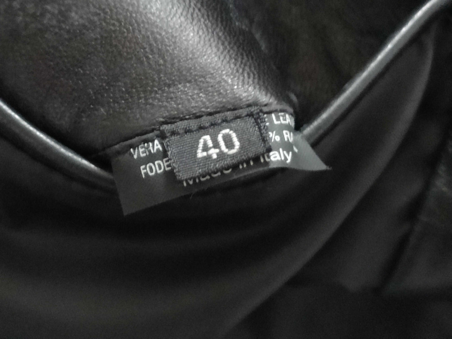 GUCCI Leather Jacket Black Tom Ford