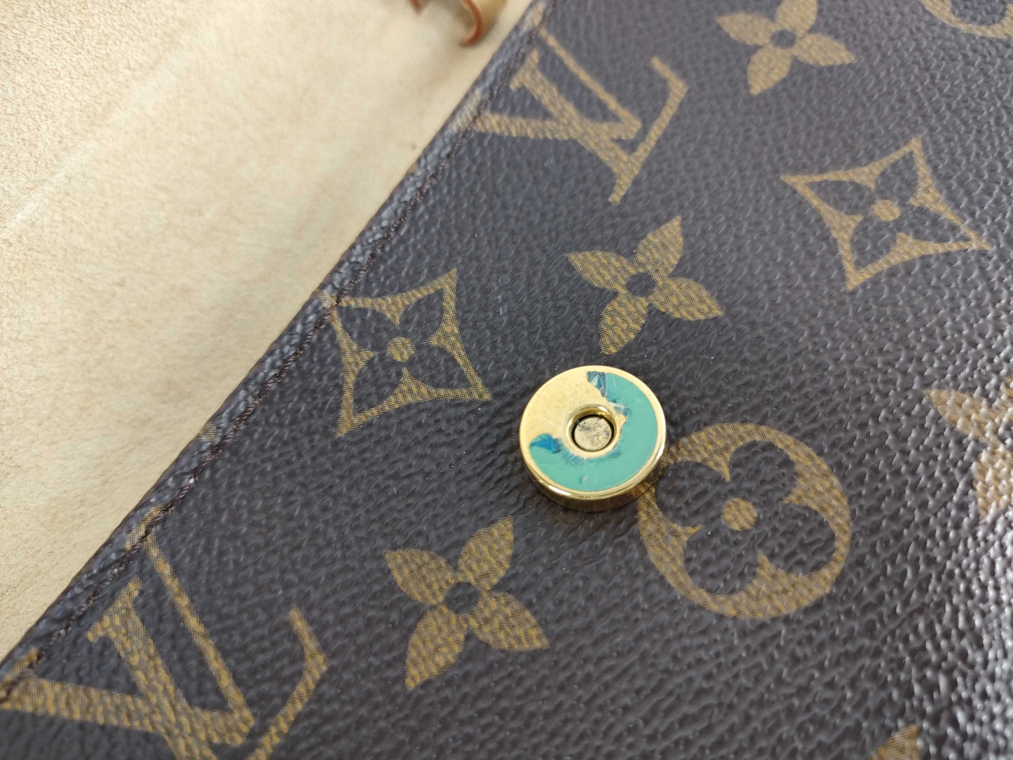 LOUIS VUITTON Monogram M51852 Pochette Twin PM Shoulder Bag