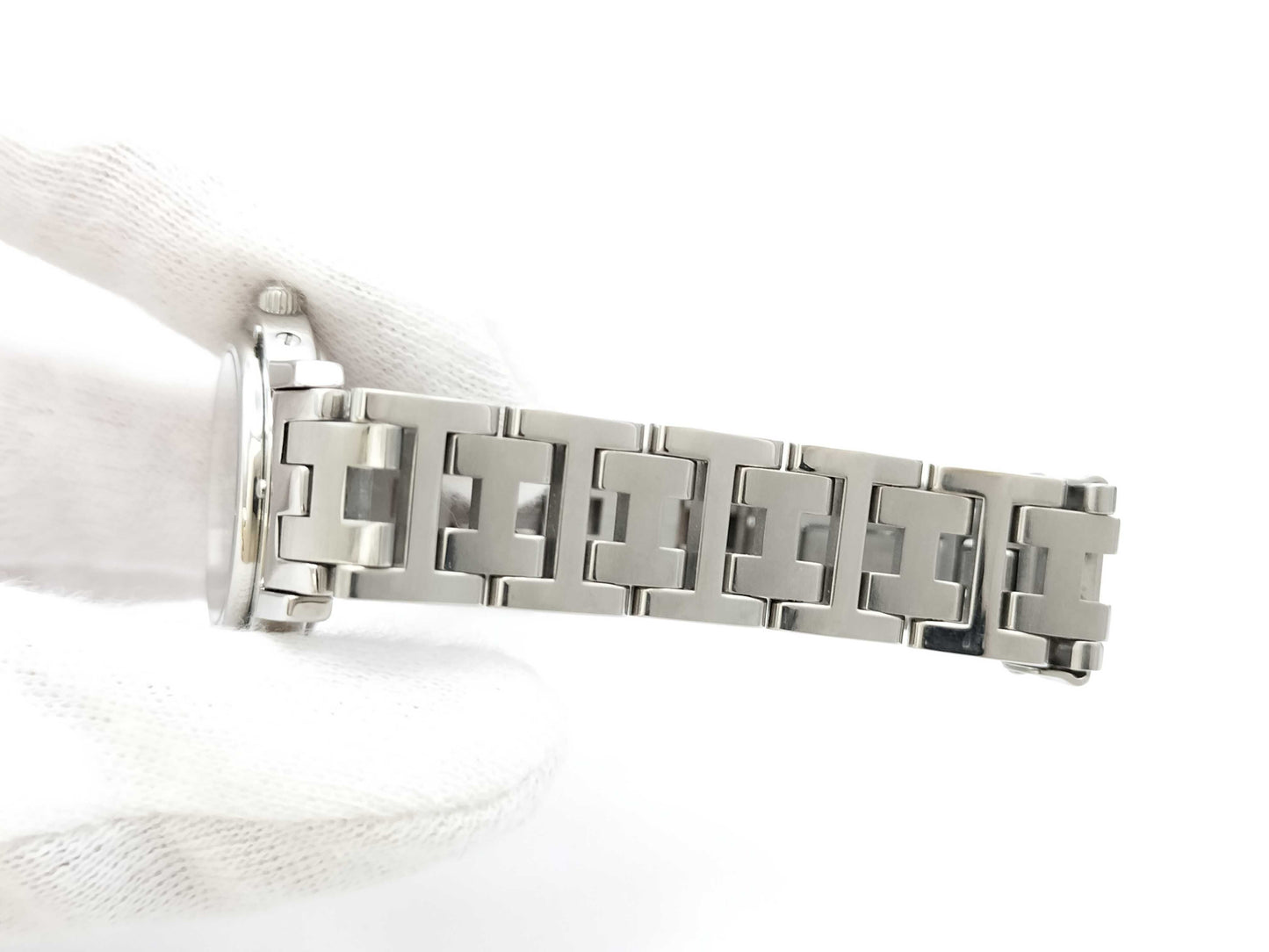 HERMES Clipper CL4.210 1588467 Gray Dial Quartz Women's Watch