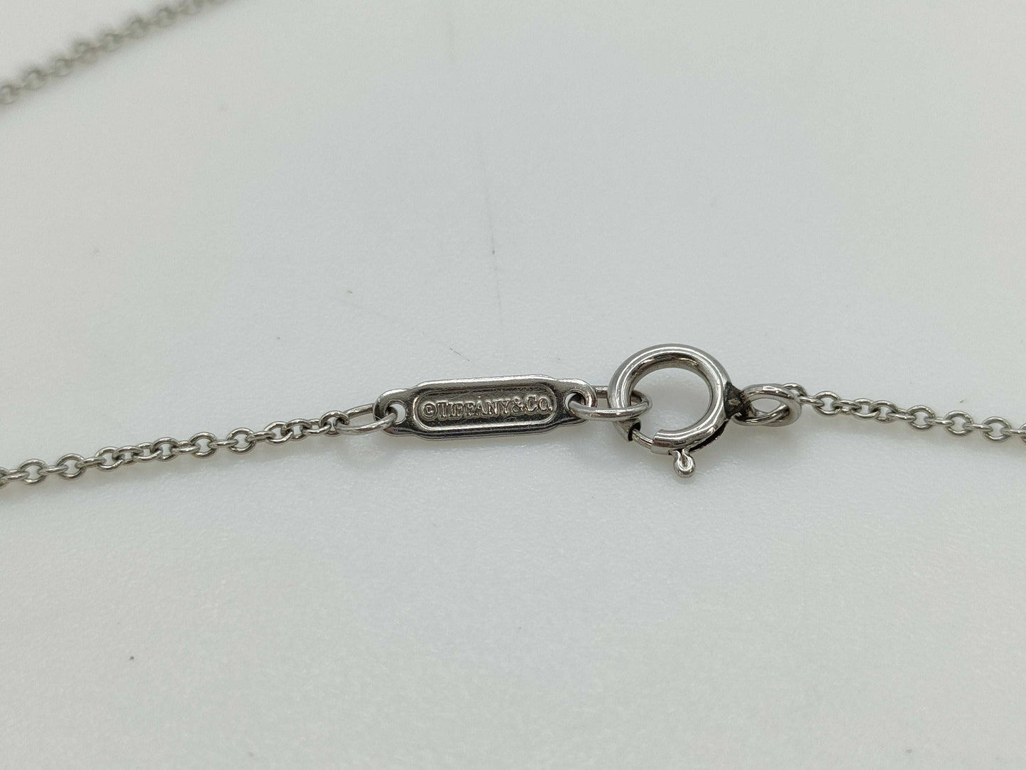 Tiffany & Co. Sentimental Heart PT950 3.6g Necklace