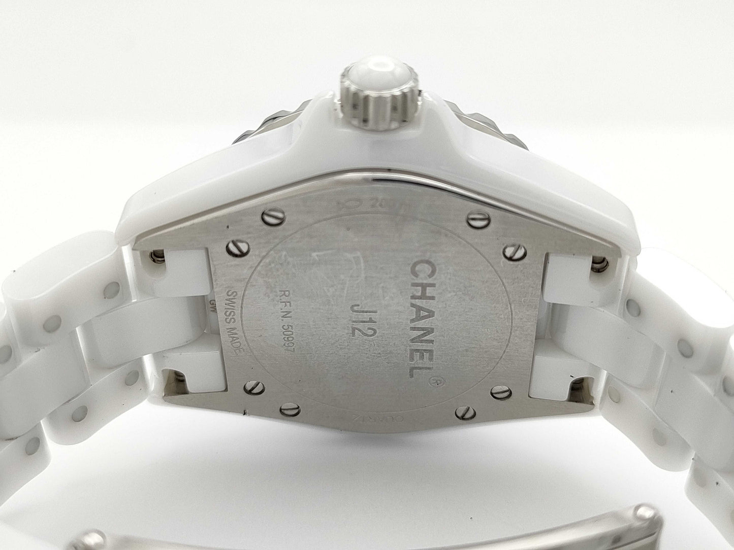 CHANEL J12 H1628 RFN50997 White Dial Quartz Boys' Watch