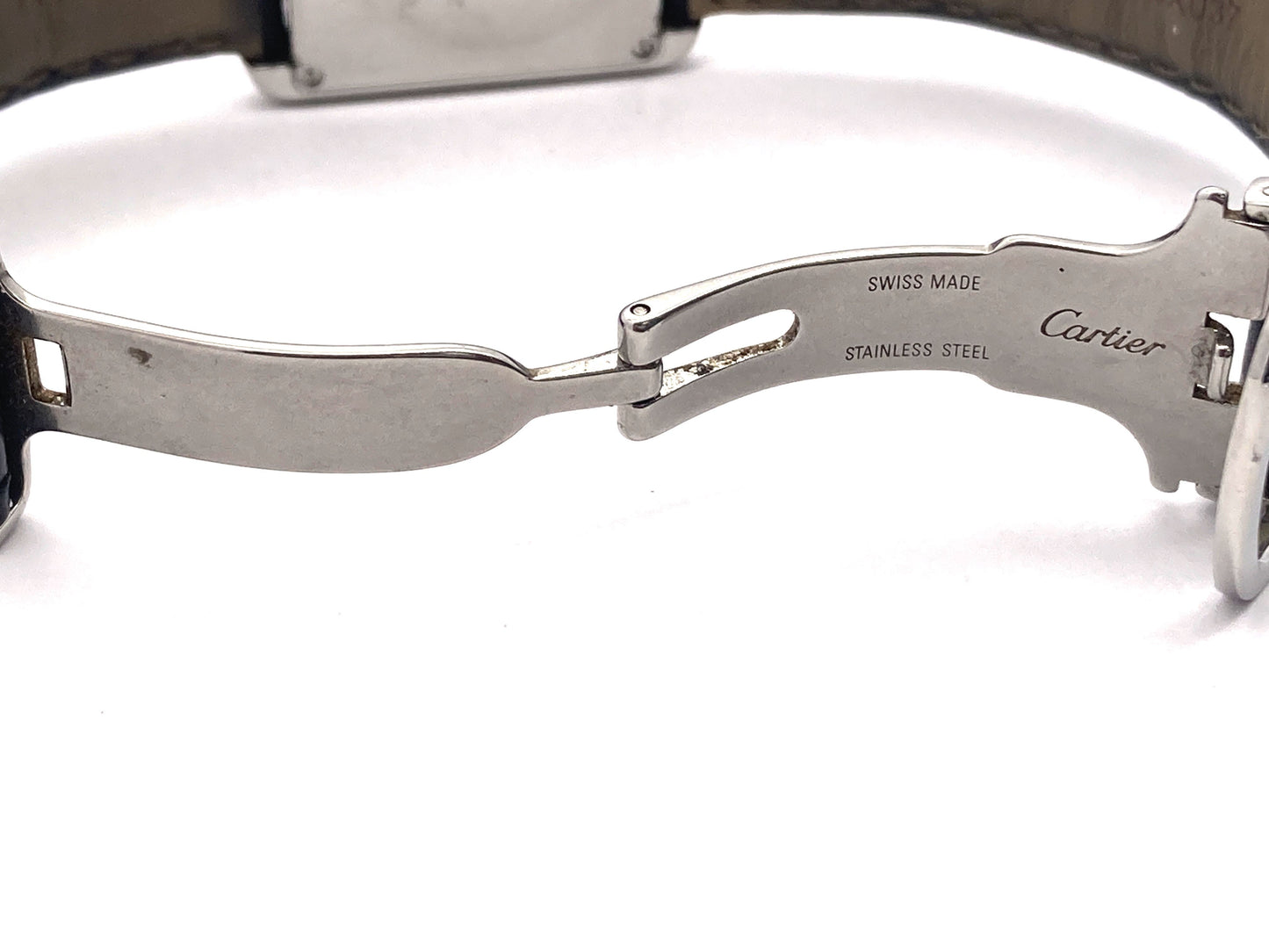 Cartier Tank Solo SM W1018255 2716 849546LX Quartz Men's Watch
