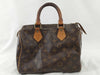 LOUIS VUITTON Louis Vuitton Monogram Speedy 25 Boston Bag