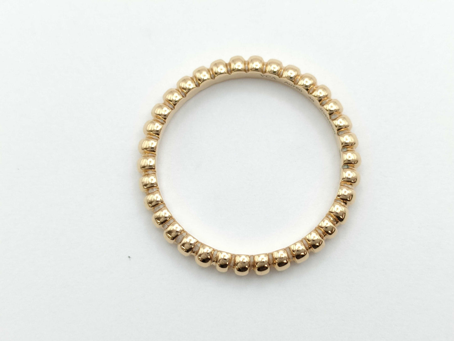 Van Cleef & Arpels Perlée #49 YG Au750 2.0g Ring