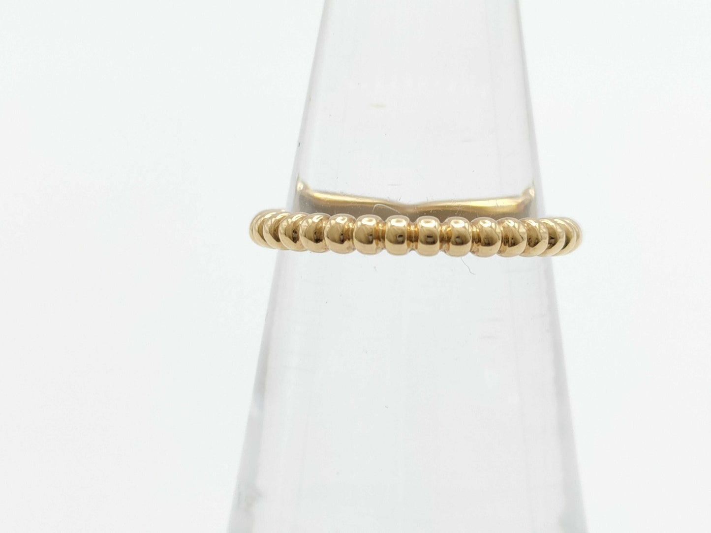 Van Cleef & Arpels Perlée #49 YG Au750 2.0g Ring