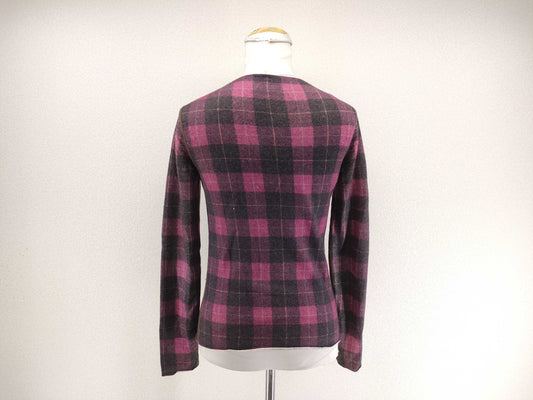 Lucien Pellat-Finet Pellat-Finet Knit Top in 100% Cashmere