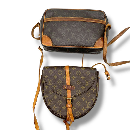 LOUIS VUITTON Chantilly Trocadero Shoulder Bag Set of 2