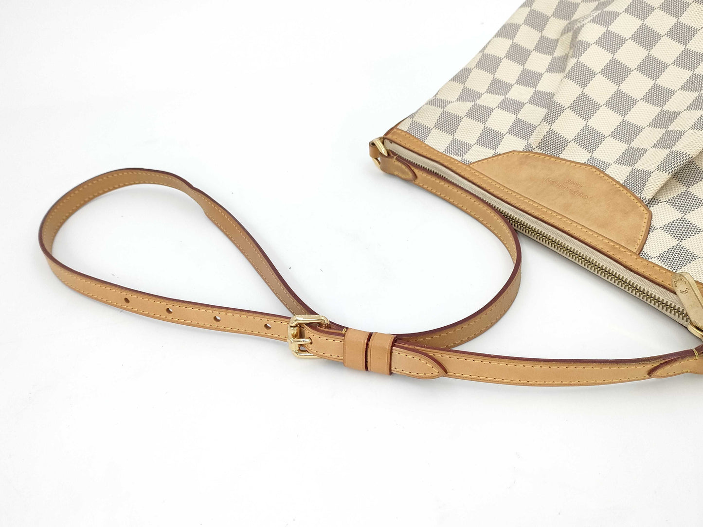 LOUIS VUITTON Damier Siracusa PM SP0193 Shoulder Bag