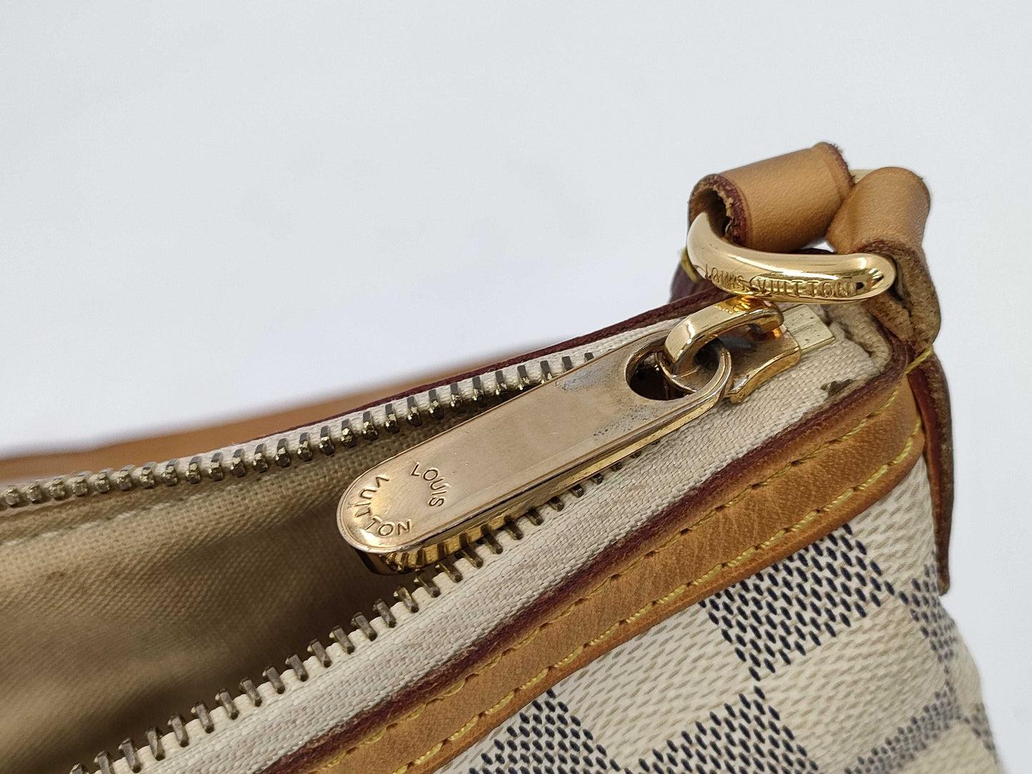 LOUIS VUITTON Damier Siracusa PM SP0193 Shoulder Bag