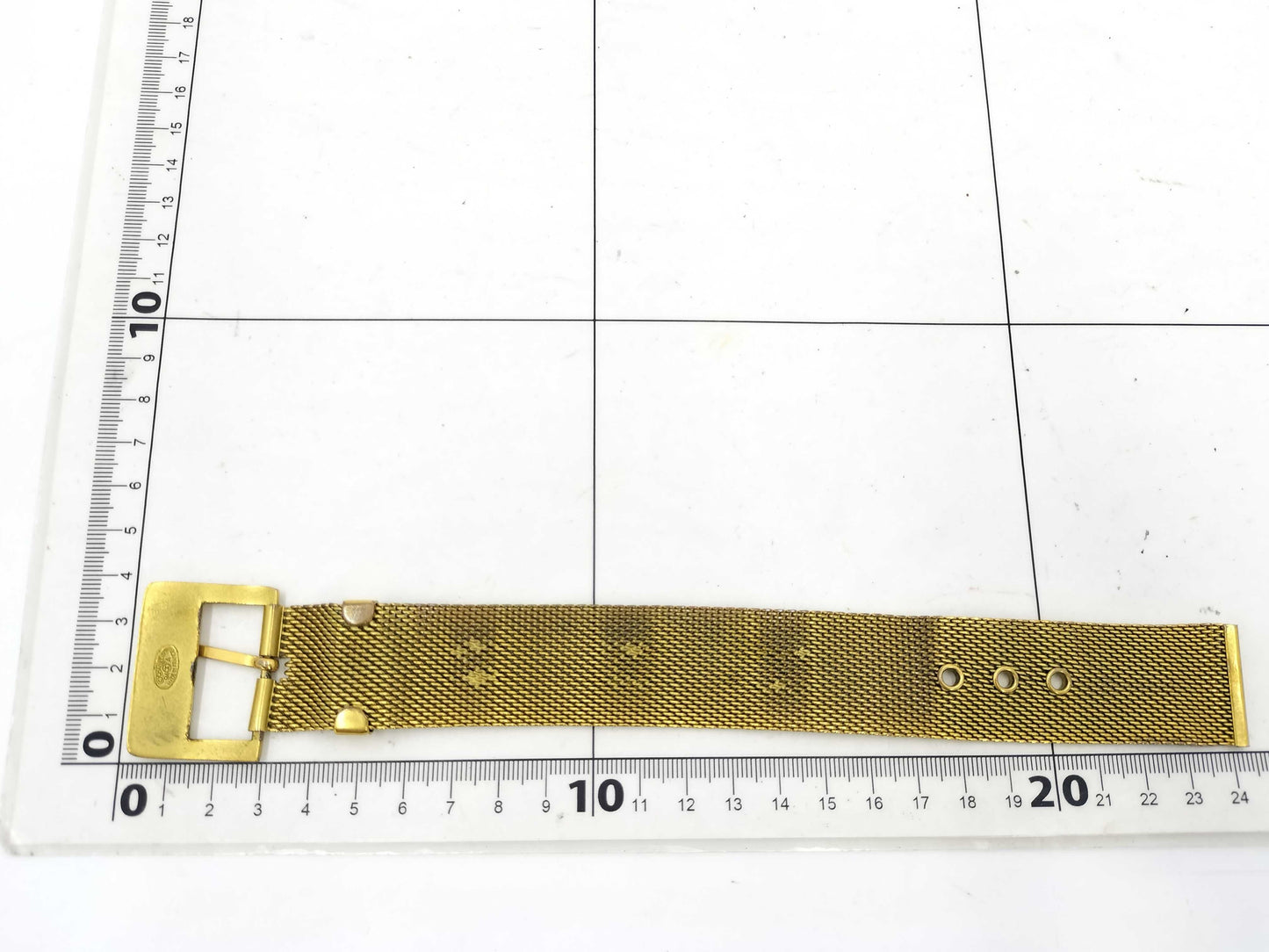 CHANEL Triple Coco Belt Vintage Gold BL Bracelet/Bangle