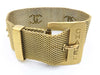 CHANEL Triple Coco Belt Vintage Gold BL Bracelet/Bangle