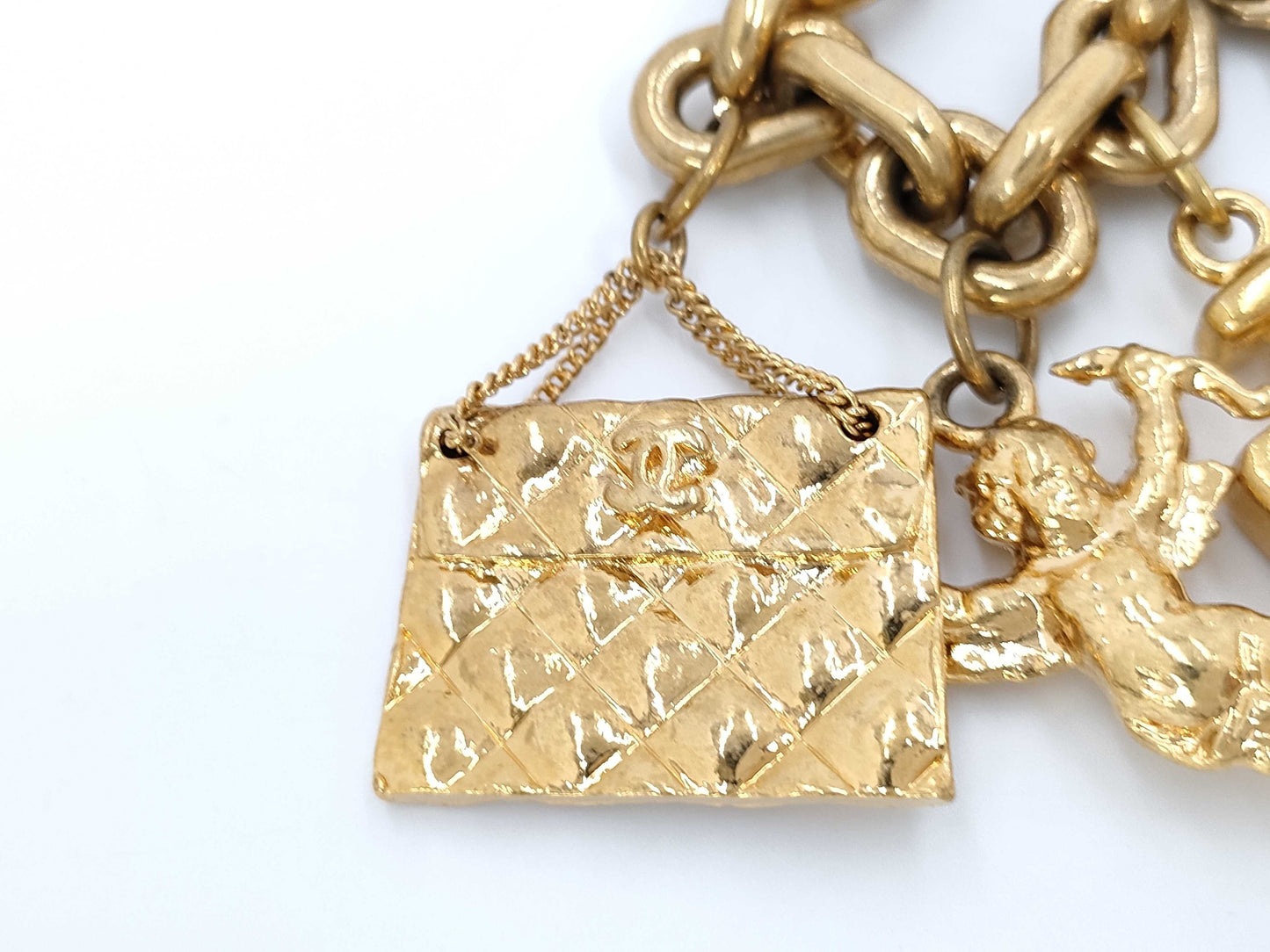 CHANEL Icon Gold BL Bracelet/Bangle