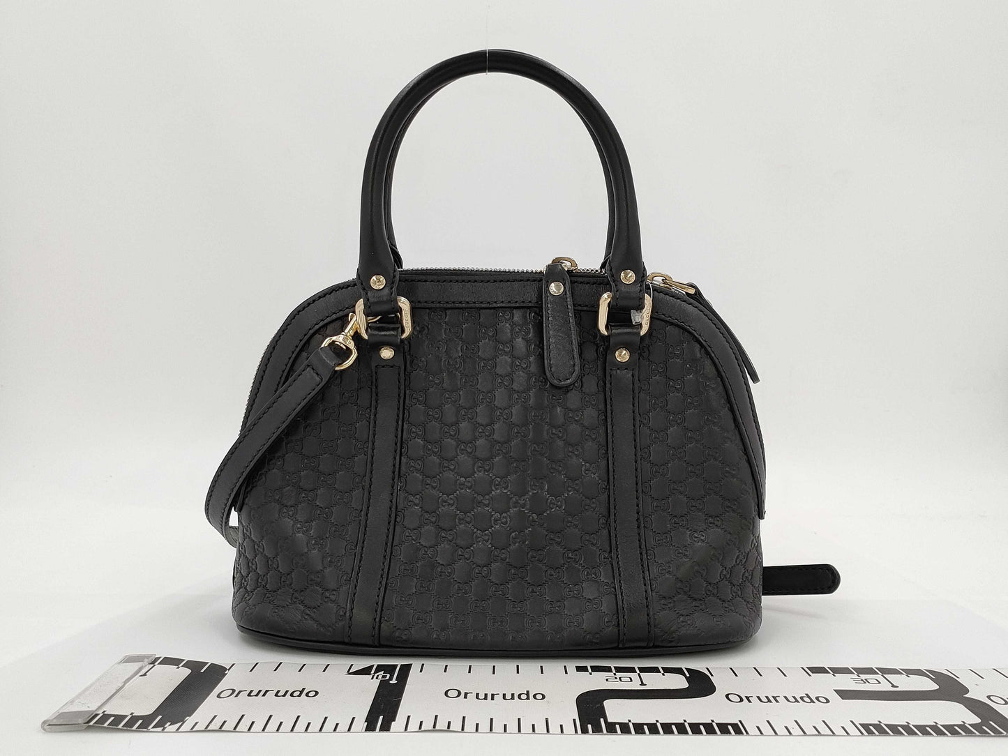 GUCCI 449654 Guccissima Leather 2-Way Handbag/Shoulder Bag