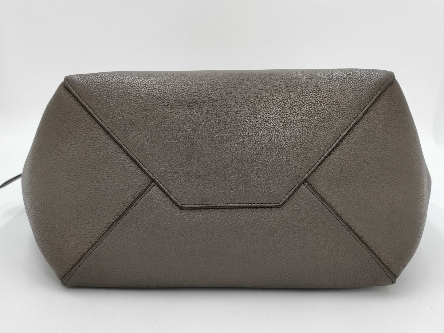 CELINE Cabas Phantom Medium Leather Tote Bag