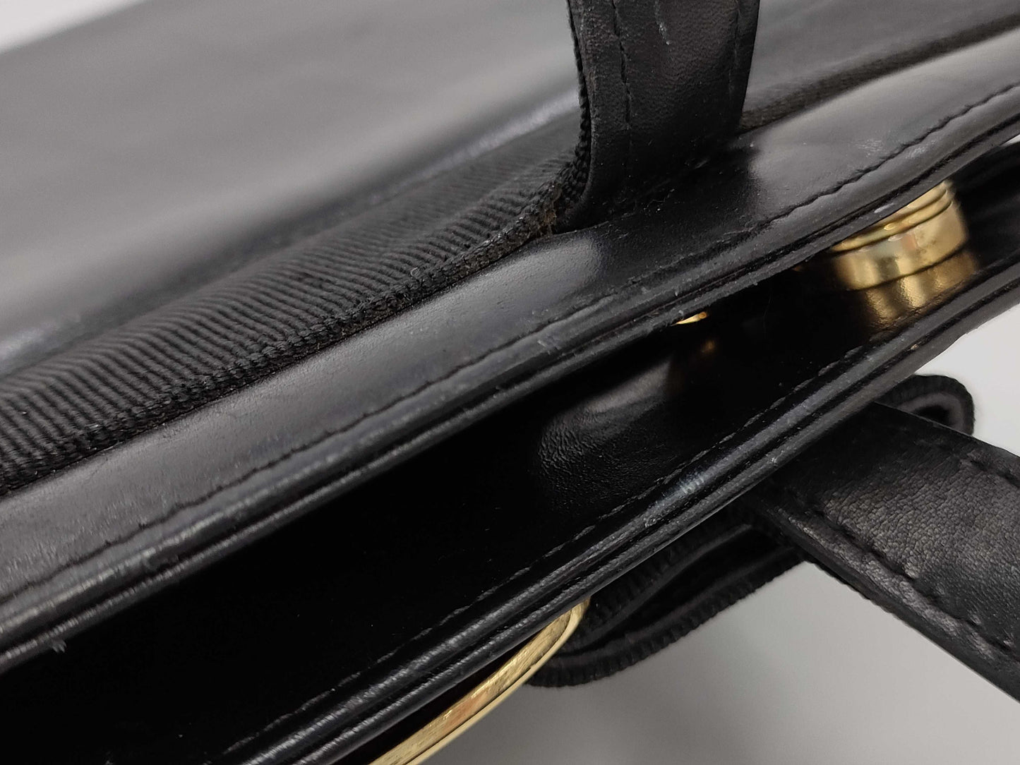 Salvatore Ferragamo Vara Leather Handbag