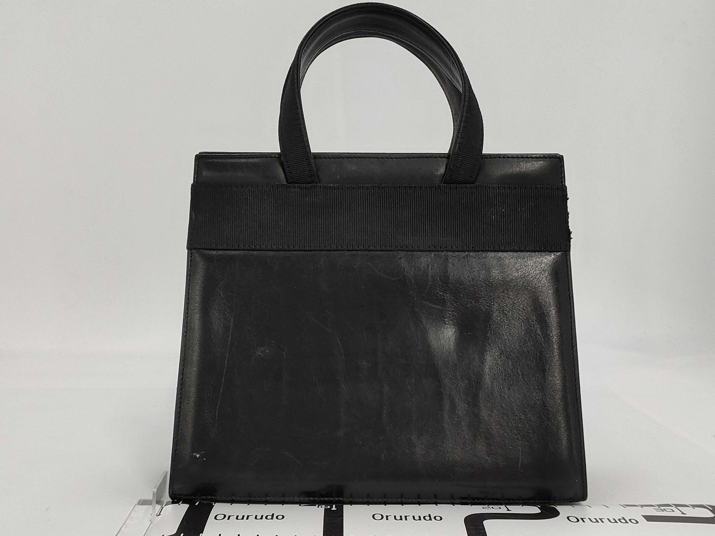 Salvatore Ferragamo Vara Leather Handbag