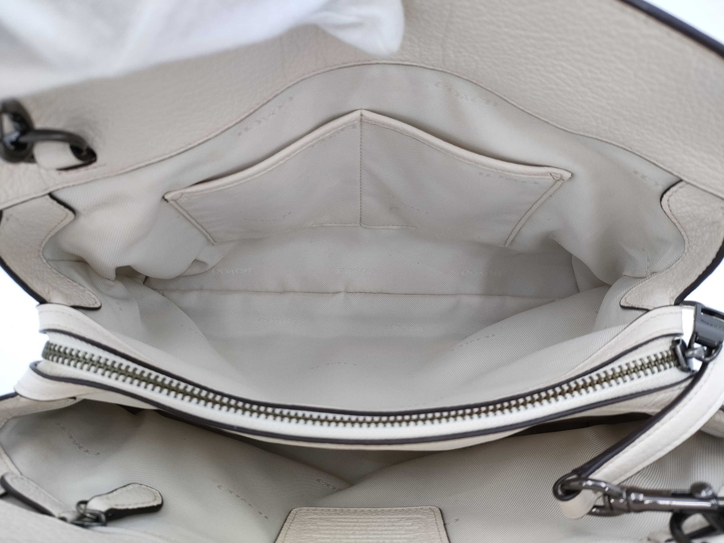 COACH 56832 Bandana Rivet Mercer Turnlock 2-Way Handbag/Shoulder Bag