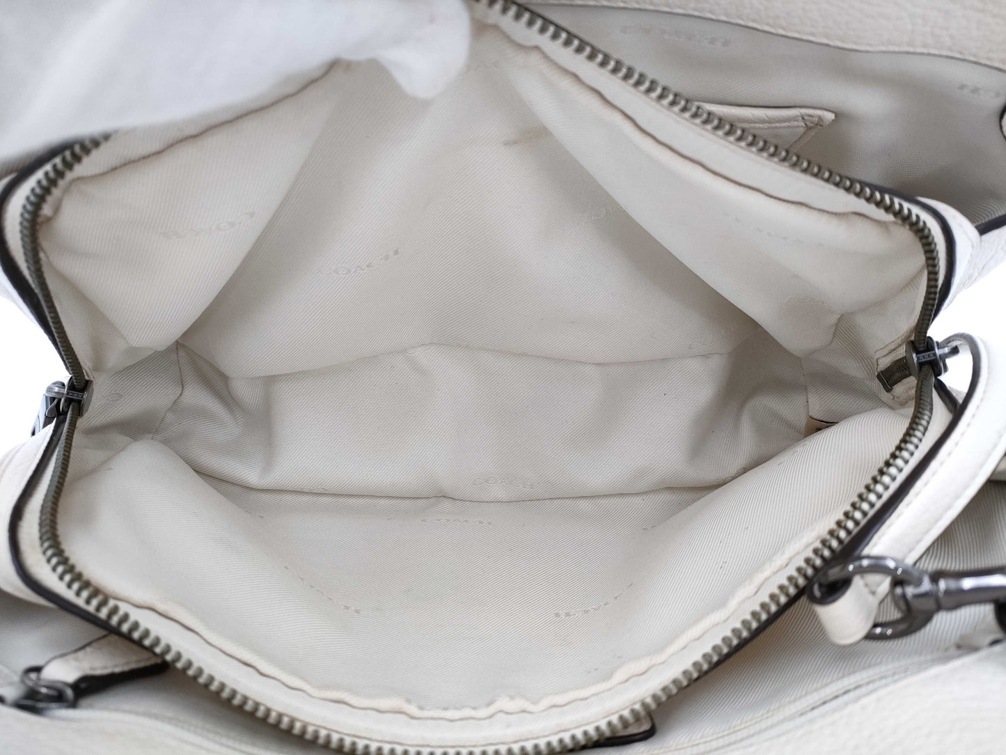 COACH 56832 Bandana Rivet Mercer Turnlock 2-Way Handbag/Shoulder Bag