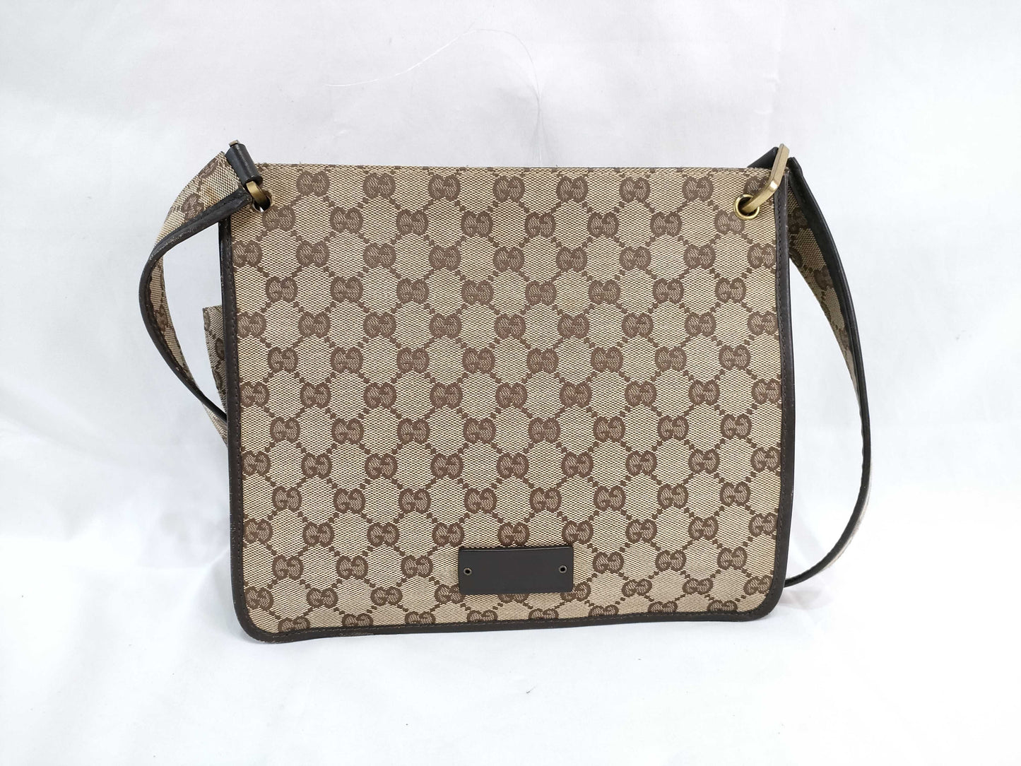 GUCCI GG Canvas Shoulder Bag